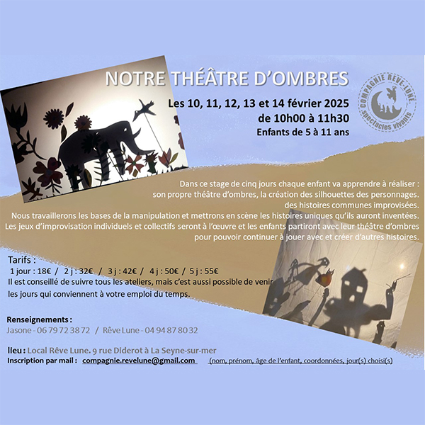 NOTRE THÉÂTRE D'OMBRE