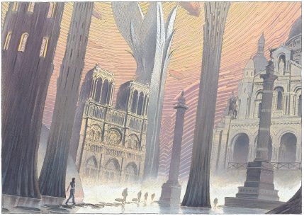 © François Schuiten, «Revoir Paris», éd. Casterman